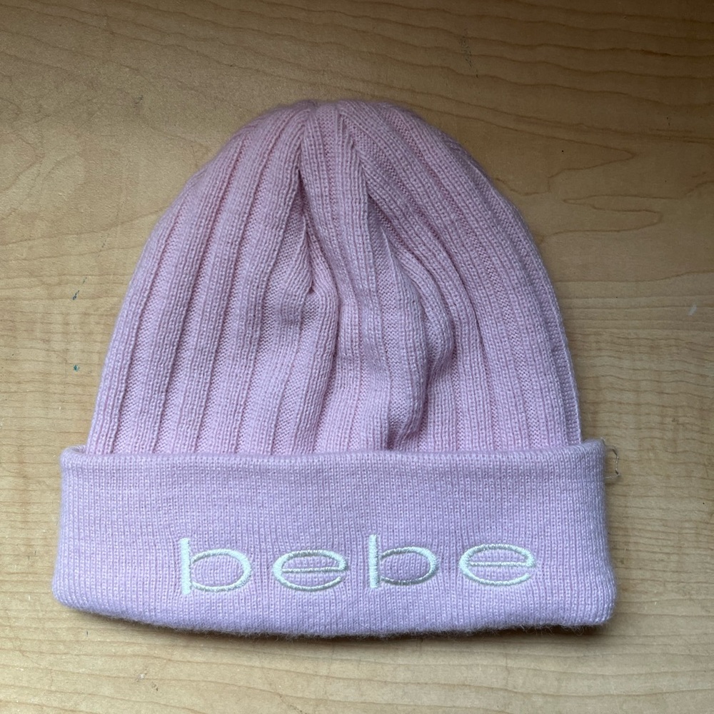 Pink Bebe beanie